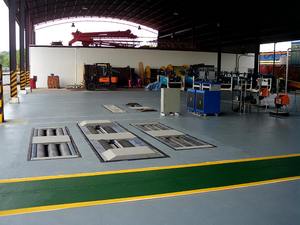 Rollen bremst ester für Achslast Autolast 10t verstärkte Stahl garantien können die Radlast testen - Product Image 6