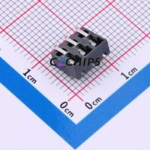 09H453000 Blade/Spring Contact Battery Connector SMD,P=3mm Connector - Product Image 2
