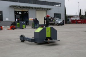 Chariot élévateur électrique extérieur autoporté avec batterie au plomb 24V100Ah, pneus en polyuréthane/solides, fourches réglables, modèle CTXA-20 - Product Image 5