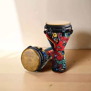 Wholesale Musical Instruments Hand Percussion <b>Drum</b> Colorful 12 Inch African <b>Drum</b> Master's <b>Drum</b> - Product Image 4