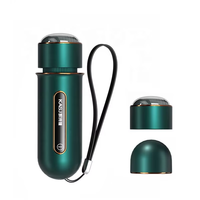 Meilleures ventes - Mini masseur portable professionnel KASJ modèle A6 pour la relaxation musculaire, double tête, 3 vitesses, moteur 12V, pistolet de massage