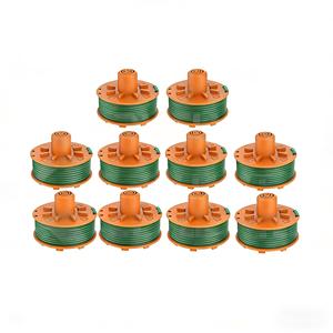Grass Trimmer Line Spool Replacement 10 pack 5367-20 Cover 5369-20 Line 2.0mm/14FT for Gardena Trimmer smallCut Art 2402 & 2404 - Product Image 1