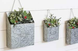 Vente flash de pots suspendus décoratifs avec motifs élégants pour balcon, véranda, mur, jardin et espaces verts intérieurs - Product Image 6