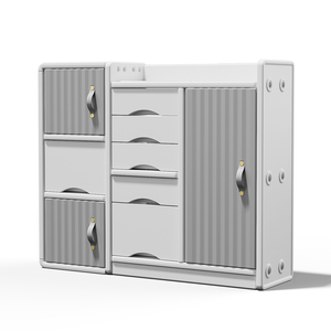 Armoires de rangement pour jouets pour bébés, organisateur pour adolescents, étagère à livres pour enfants, boîte de rangement en plastique, armoire pour enfants, meubles de garderie, placard pour enfants - Product Image 6