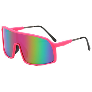 Xsy Cycling Sunglasses Pc Polarized Lens Uv400 Windproof Outdoor Sports Sun Protection <b>Black</b> <b>Frame</b> - Product Image 5
