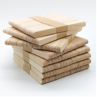 Cuillère à glace en bois de bouleau écologique, logo personnalisé, jetable, biodégradable, compostable, pour emballage de desserts et gelato
