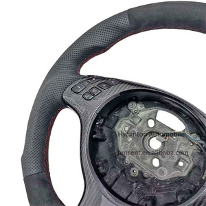 Precio al por mayor directo de fábrica Alcantara Carbon Fiber M Performance para BMW E46 Volante de coche - Product Image 3