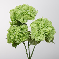Kain Sutra Bordir Hydrangea Simulasi Tekstur Alami Melembapkan 176 Lembaran Soft-Gel Besar untuk Pernikahan Luar Ruangan Pengantin Buatan