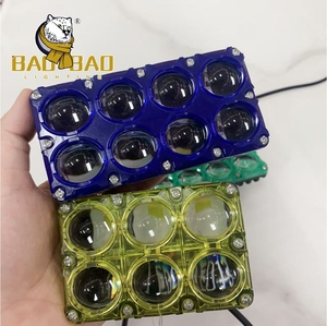 BAOBAO - Foco Universal para Motocicleta <span class=keywords><strong>de</strong></span> 80 V, Luces Antiniebla Amarillas y Blancas, Luces LED Dobles <span class=keywords><strong>de</strong></span> Alta Intensidad para Motocicleta, 30 W <span class=keywords><strong>de</strong></span> Potencia - Product Image 4