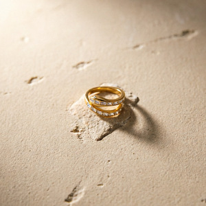 Modern <b>Open</b> <b>Rings</b> 18k Gold Plated Stainless Steel Non Tarnish Customized Clear Rhine Stone Snake <b>Ring</b> for Gift - Product Image 2