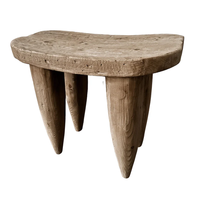 Tabouret de cuisine vintage industriel de style unique en bois d'orme, tabouret de bar de comptoir type siège de tracteur, vente en gros