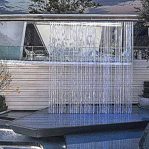 <span class=keywords><strong>Fontaine</strong></span> extérieure-Rideau d'eau et <span class=keywords><strong>fontaine</strong></span> <span class=keywords><strong>de</strong></span> spectacle d'eau (artificielle, numérique coloré, style mural en cascade doublé) - Product Image 1