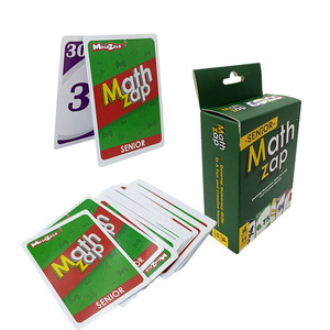 Set di carte Flash per giochi matematici con stampa personalizzata dal Design popolare per allenamento per bambini - Product Image 3
