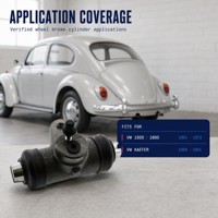 Cylindre de frein à roue refroidi par air, alésage 23,8 mm pour VW 1500 1600 KAEFER 1961-1981 OE 113 611 067 / 361 611 067 a Empi #   98-6216-B