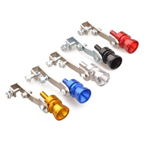 JDMotorsport88 JDM Voiture de course Turbo Sifflet sonore Silencieux en aluminium Tuyau d'échappement Soupape de soufflage Simulateur BOV Universel <span class=keywords><strong>Abarth</strong></span> 124 - Product Image 1