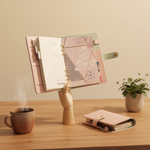 OEM A5/A6 PU Leather <strong>Wedding</strong> Custom Refillable Loose Leaf <strong>Planner</strong> <strong>Notebook</strong> - Product Image 2