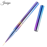 Stylo de peinture double tête pour nail art, outils de manucure, gel poly pour ongles, pinceau à dessin, pinceau synthétique en nylon