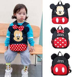Mochilas de dibujos animados bonitos de alta capacidad de <span class=keywords><strong>Minnie</strong></span> Mickey, mochilas escolares impermeables de nailon, bolso de <span class=keywords><strong>viaje</strong></span> de moda, bolsos de hombro para niños - Product Image 1
