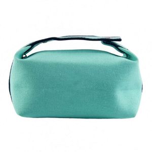 Portable Waterproof Canvas Toiletry & Cosmetic Pouch Travel Makeup Bag for Promotional & Business <b>Gifts</b> - Product Image 2