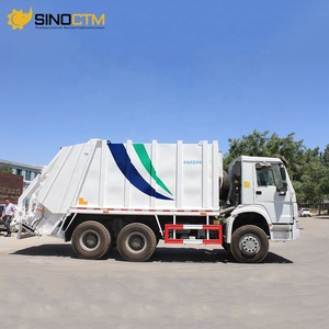 New and Used Sinotruk Howo 6x4 10-wheels 18m3 20m3 22m3 15tons Capacity Rear Loader Compactor <strong>Garbage</strong> <strong>Truck</strong> <strong>Price</strong> - Product Image 1