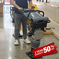 Vente directe usine – Compacteur vibrant haute performance 6,5 CV pour terre et béton, 220V/380V, garantie 1 an