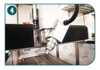 Machine de fabrication de matrices CNC, usinage de haute précision, gravure, usinage de cavités de moules métalliques, machine de traitement de moules pour atelier