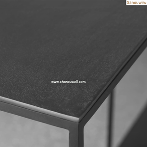 Cadre en fer de récupération durable de la console moderne rustique avec mobilier d'extérieur confortable fini à la main en détresse pour une utilisation dans la cour - Product Image 3