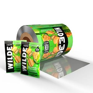 Rollo de película de embalaje de alimentos de aluminio opaco, plástico impermeable y a prueba de humedad, <span class=keywords><strong>precio</strong></span> de fábrica, soporte personalizado. - Product Image 2