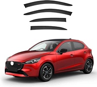 Pare-soleil de fenêtre et de porte Ycsunz pour Mazda 2 2 portes 4 portes 2015 2016 2017 Accessoires