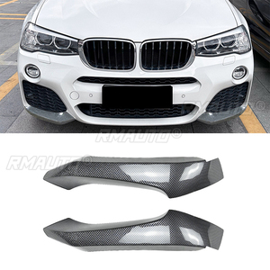 Gloss Black <b>Car</b> Front Bumper Lip Splitter Spoiler <b>Diffuser</b> Body Kits Tuning for BMW X3 X4 F25 F26 M Sport 2014-2017 - Product Image 1