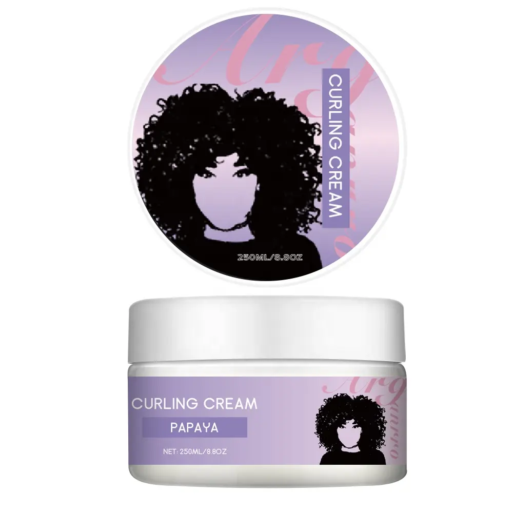 Slaying-Crema para rizar el cabello, Etiqueta Privada, sin Alcohol, vegana