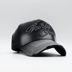 Gorras de Béisbol con Forro de Satén, Gorras Deportivas con Ala de Ante Negro, con Marco de 5 Paneles, Dandy, Barbas, 31 con Código NFC, en Stock - Product Image 4