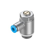 1 pièce Nouveau Grla-3/8-qs-6-d 193149 Régulateur de débit unidirectionnel Neuf, authentique, en stock, avec une garantie d'un an.