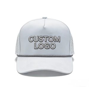 Custom Logo Printing Embroidery Mesh Baseball Cap Plain Blank Adjustable 5 Panel Trucker <b>Hat</b> Advertising Mesh Trucker <b>Hat</b> - Product Image 3