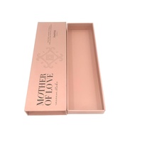 Boîte à tiroir rigide carrée personnalisée avec logo, écologique, biodégradable, recyclable, revêtement UV, gaufrage, emballage en carton magnétique