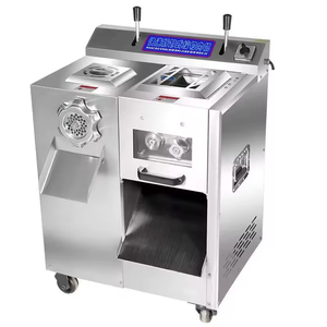 Machine à trancher la <span class=keywords><strong>viande</strong></span> pour restaurant commercial, automatique, 220V, capacité de 180 à 450 kg/h, coupe, broyage, hachage/tranchage - Product Image 3