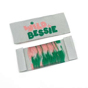 ป้ายผ้าคอตตอนสำหรับงานหัตถกรรมผ้าพับสำหรับเย็บติดเสื้อผ้าทำจาก100% ความหนาแน่นสูงสั่งทำได้สำหรับเสื้อผ้าโลโก้ตามต้องการ - Product Image 5