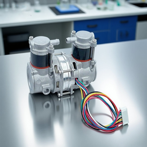 5l ऑक्सीजन जनरेटर स्k60d12 मॉडल 12v 24v मिनी तेल रहित कंप्रेसर सिर - Product Image 1