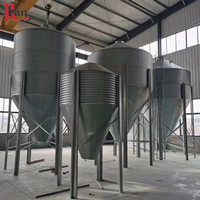 Silos à engrais bacs de stockage d'aliments pour animaux silo d'alimentation avec système de pondération