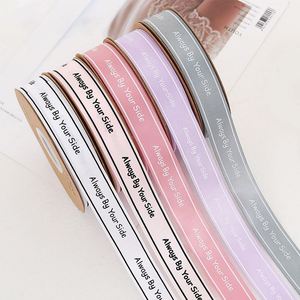 Ruban en satin personnalisé avec logo, 25 mm (1 pouce), pour emballage cadeau, fourni directement par l'usine - Product Image 5