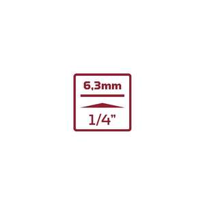 GEDORE Rouge R41200503 Douille 1/4 "TX E8 Longueur 25 mm - Product Image 2