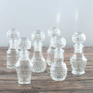 Pequenas Garrafas De Álcool De Vidro <span class=keywords><strong>Mini</strong></span> Garrafas De Vinho Garrafa De Espírito Vazio Reutilizável Com Rolha Hermética Festa De Casamento 1.7 oz - Product Image 6