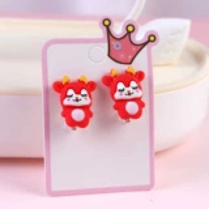 Vendita calda Trending Vintage Punk orecchini a cerchio per le donne cristallo oro rosa con motivo geometrico per la festa o il regalo - Product Image 1