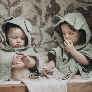 Alta quantità <span class=keywords><strong>grande</strong></span> cappuccio da esterno accappatoio quattro stagioni bagno bagno Poncho asciugamano in cotone Terry per bambini morbido per bambini senza maniche <span class=keywords><strong>telo</strong></span> <span class=keywords><strong>mare</strong></span> - Product Image 1