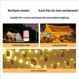 10m IP44 Rated ABS Material Ambient <b>LED</b> <b>Strip</b> <b>Light</b> 5V for <b>Outdoor</b> Camping Festival Night Bar Use - Product Image 3