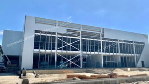 Kết cấu thép xây dựng nhà kho với thiết kế hiện đại nhà phân phối địa phương hỗ trợ - Product Image 6