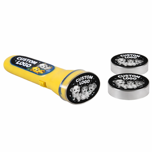 <span class=keywords><strong>Linterna</strong></span> de Proyección para Niños con Tapas de Lente Intercambiables, Proyector de Dibujos Animados, Juguete con Logotipo Personalizado, Estándar ASTM, Juguetes Luminosos - Product Image 2