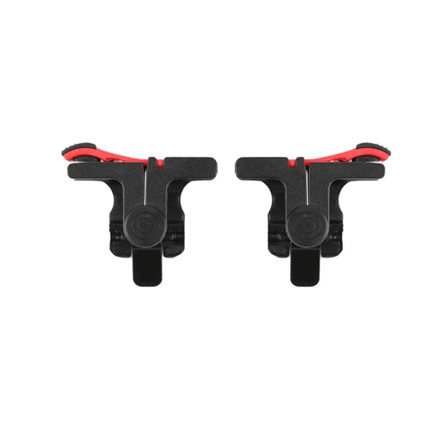 D9 Mobile Game Controller Trigger Fire Aim Button Key Control R1 L1 Shooter Joystick Cellphone Trigger for PUBG Aim Key L1R1