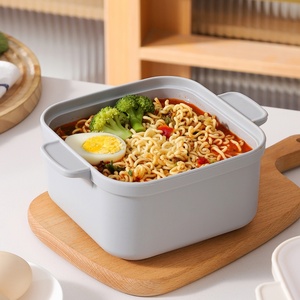 Support OEM Eco-Friendly Silica Gel Square Multifunctional Induction Cooker Safe <b>Steamer</b> Thermal Boxes with Handle - Product Image 6