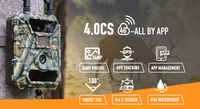 Caméra de surveillance de la faune portable et montable 4G, vidéo 1080P, image 24MP, alerte de position GPS, déclencheur PIR 0,2s-0,4s, IP66, Android